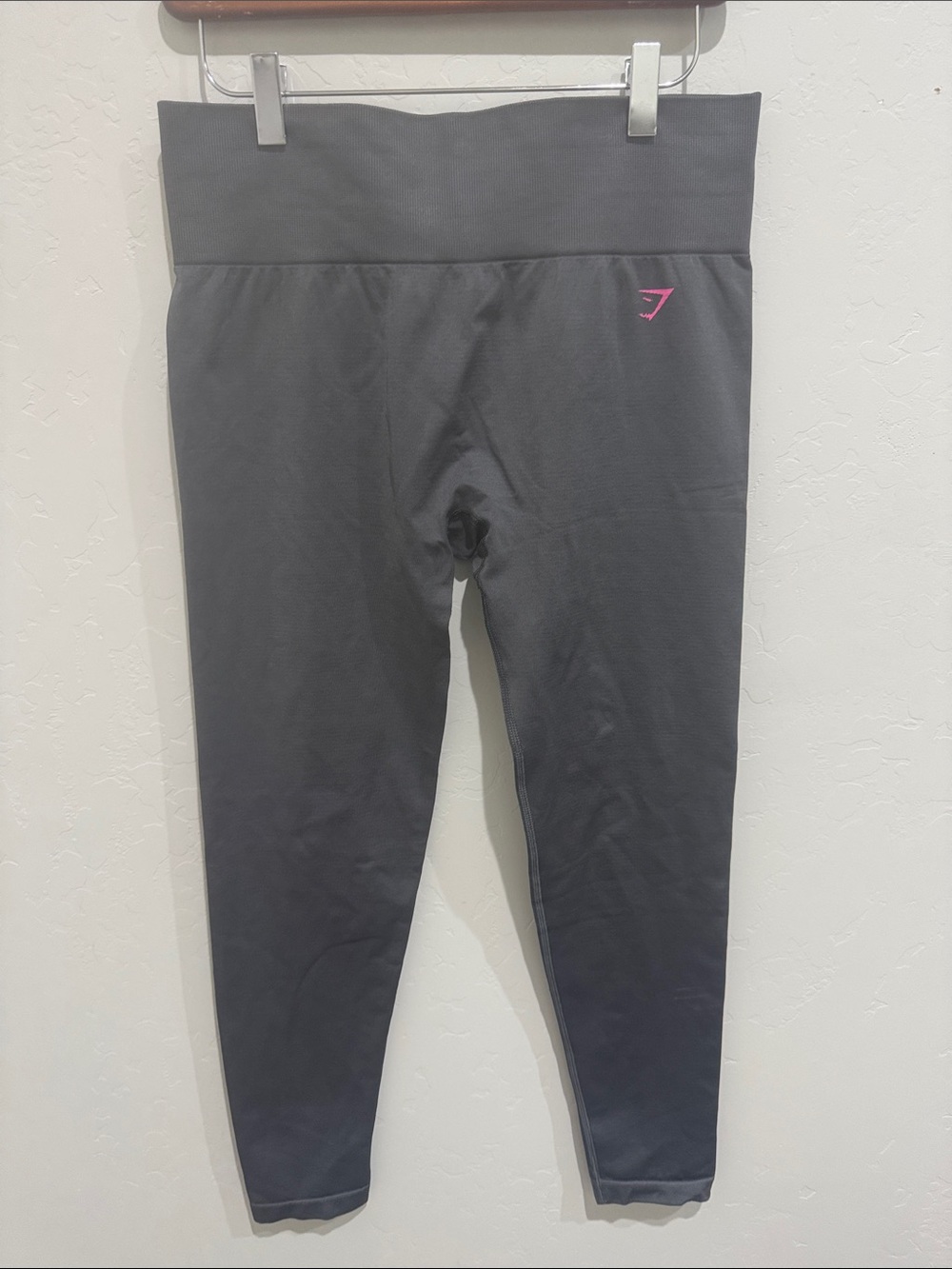 Gymshark Leggings with Pink Logo